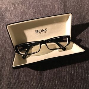 Hugo Boss // Black Frame Glasses